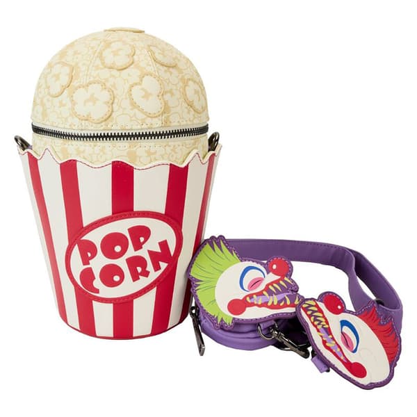Loungefly Popcorn Killer Klowns Håndtaske Rosa