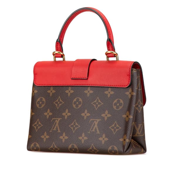 Pre-owned Louis Vuitton Monogram Locky BB Brown