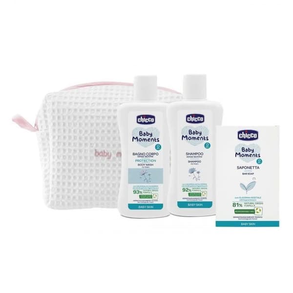 Chicco Baby Moments Beauty Set med Zip Pink 00.010615.000