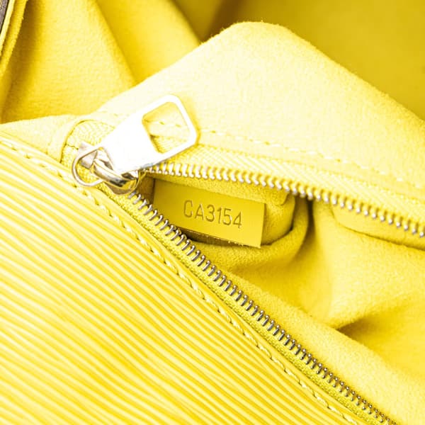 Pre-owned Louis Vuitton Epi Marly BB Yellow