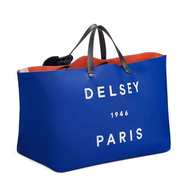 Delsey Croisiere 54l Stofpose Blå L