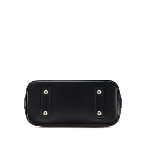 Pre-owned Louis Vuitton Epi Denim Alma BB Blue