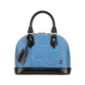 Miniatyrbilde 1 av 7: Pre-owned Louis Vuitton Epi Denim Alma BB Blue