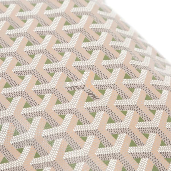 Pre-owned Goyard Goyardine Poitiers Claire Voie Gray