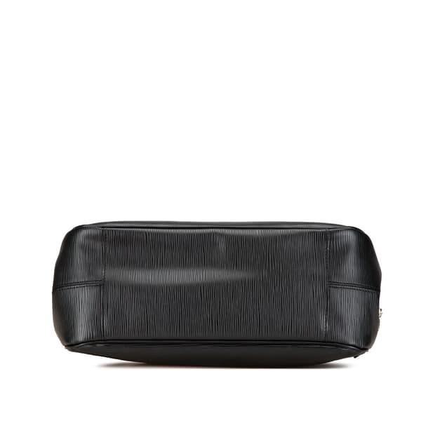 Pre-owned Louis Vuitton Epi Passy PM Black