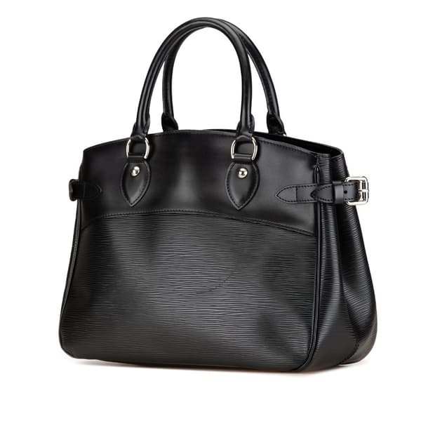 Pre-owned Louis Vuitton Epi Passy PM Black