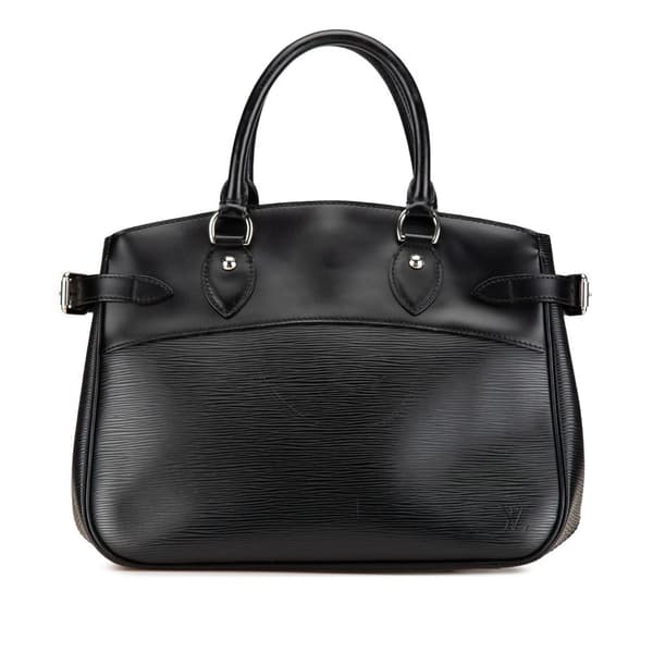 Pre-owned Louis Vuitton Epi Passy PM Black
