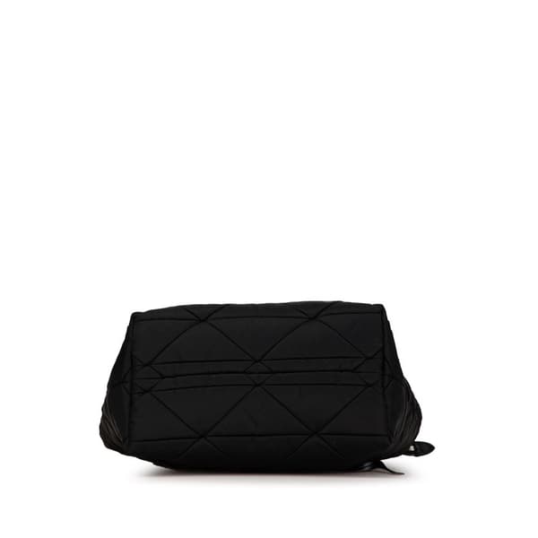 Pre-owned Prada Re Nylon Padded Satchel Black