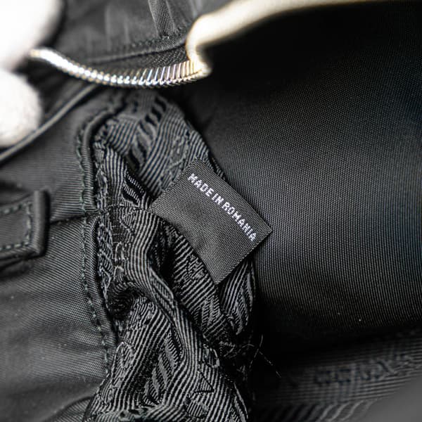 Pre-owned Prada Re Nylon Padded Satchel Black