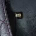 Miniatyrbillede 6 af 9: Pre-owned Chanel Small Iridescent Goatskin Double Carry Waist Chain Flap Purple
