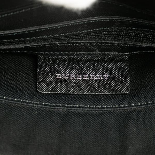 Pre-owned Burberry Nova Check Canvas Handbag Brown