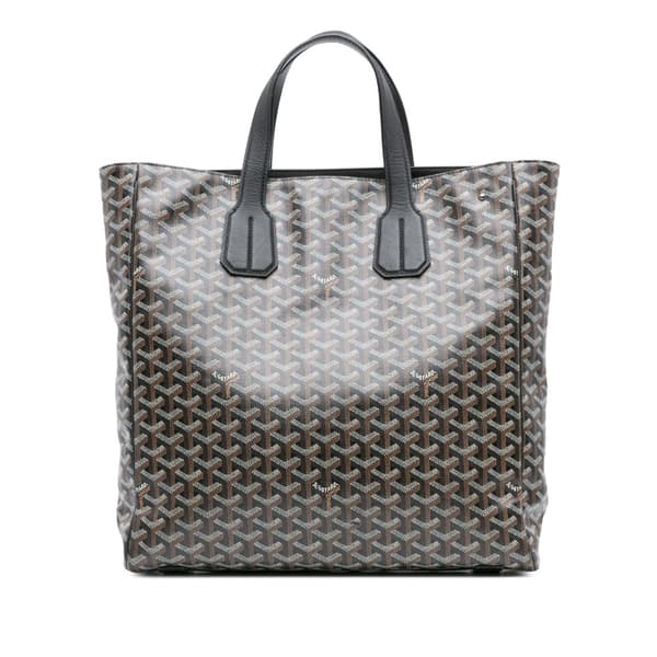 Pre-owned Goyard Goyardine Voltaire  Black