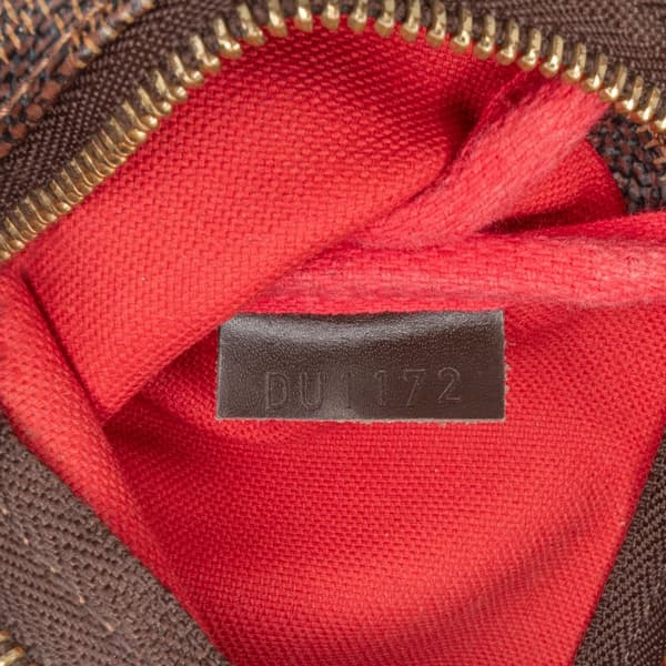 Pre-owned Louis Vuitton Monogram Mini Pochette Accessoires Brown