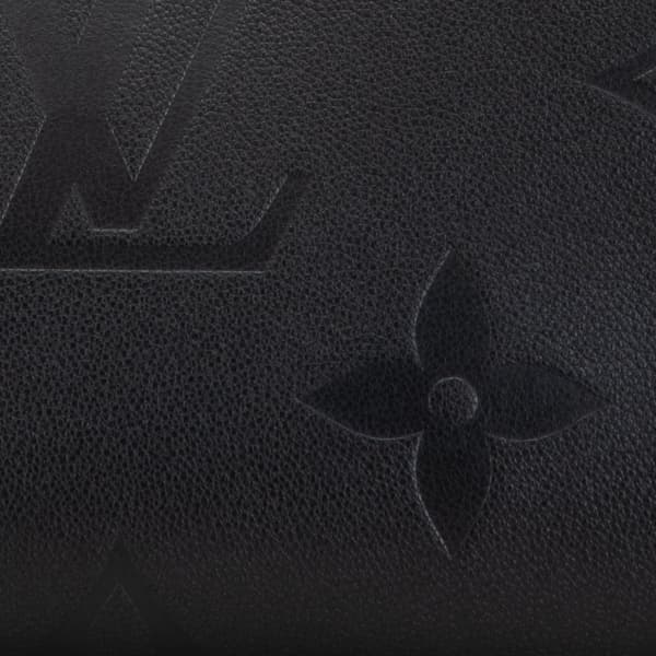 Pre-owned Louis Vuitton Monogram Empreinte Onthego GM Black