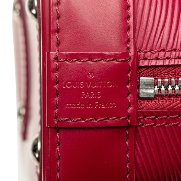 Pre-owned Louis Vuitton Epi Alma BB Red