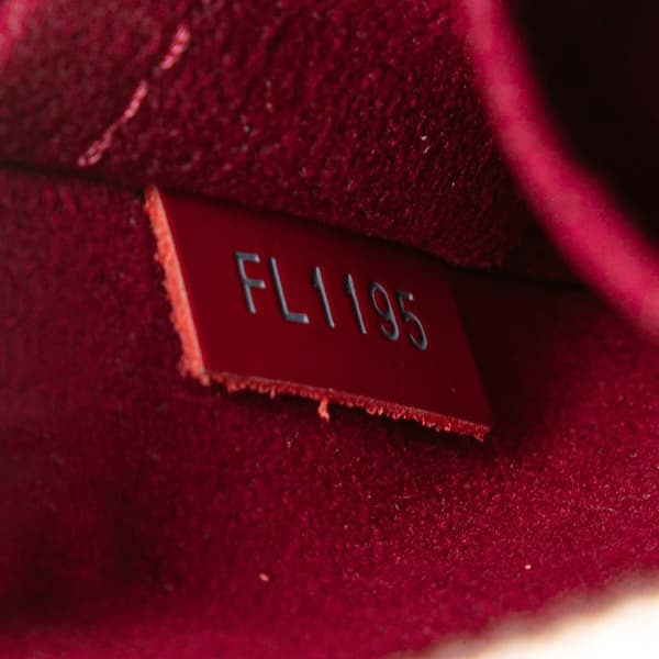 Pre-owned Louis Vuitton Epi Alma BB Red