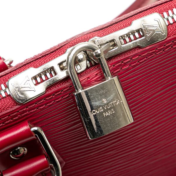 Pre-owned Louis Vuitton Epi Alma BB Red