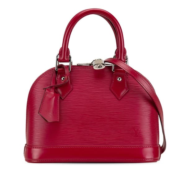 Pre-owned Louis Vuitton Epi Alma BB Red