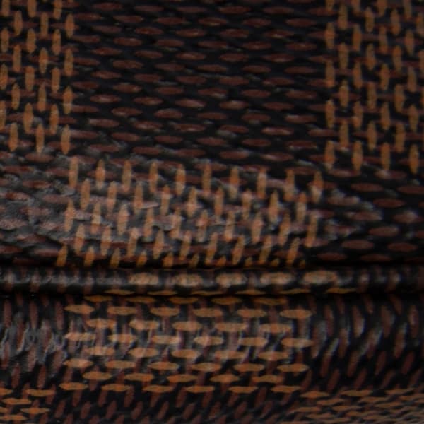 Pre-owned Louis Vuitton Damier Ebene Mini Pochette Accessoires Brown