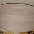 Miniatyrbild 4 av 9: Pre-owned Dior Small Leather Floral Print Lady D Joy White