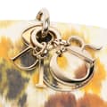 Miniatyrbild 7 av 9: Pre-owned Dior Small Leather Floral Print Lady D Joy White
