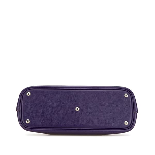 Pre-owned Hermès Epsom Bolide 27 Purple