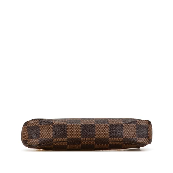Pre-owned Louis Vuitton Damier Ebene Trunks and Bags Mini Pochette Accessoires Brown