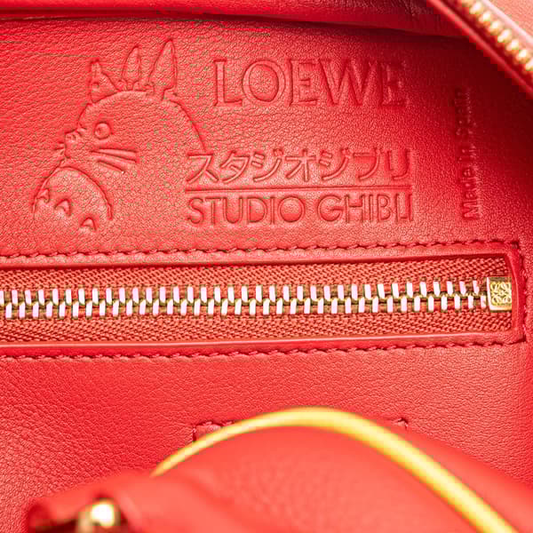 Pre-owned LOEWE Studio Ghibli Howl's Moving Castle Howl and Amazona 19 Red
