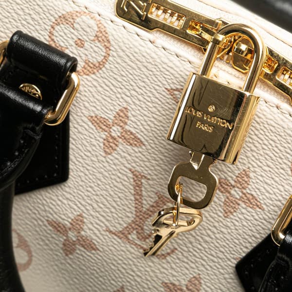 Pre-owned Louis Vuitton Monogram Dune Speedy Bandouliere 20 Brown