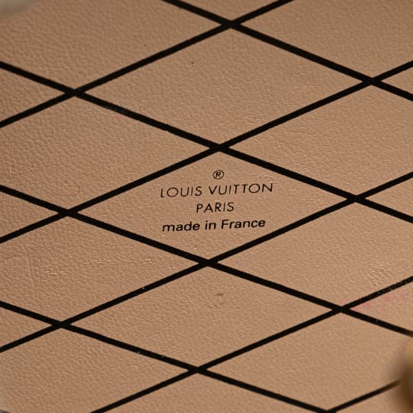 Pre-owned Louis Vuitton Monogram Petite Boite Chapeau Brown