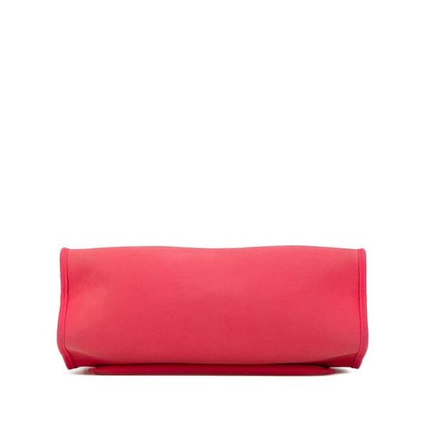 Pre-owned Hermès Toile Herbag Zip 31 Pink