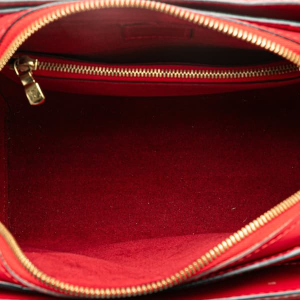 Pre-owned Louis Vuitton Epi Pont Neuf Red