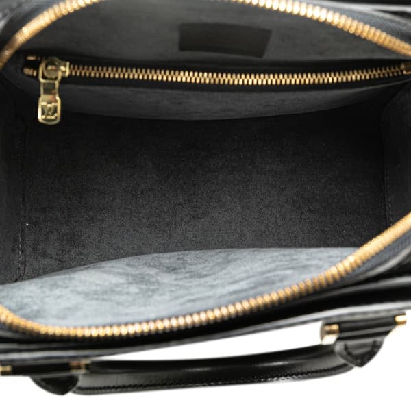 Pre-owned Louis Vuitton Epi Pont-Neuf PM Black