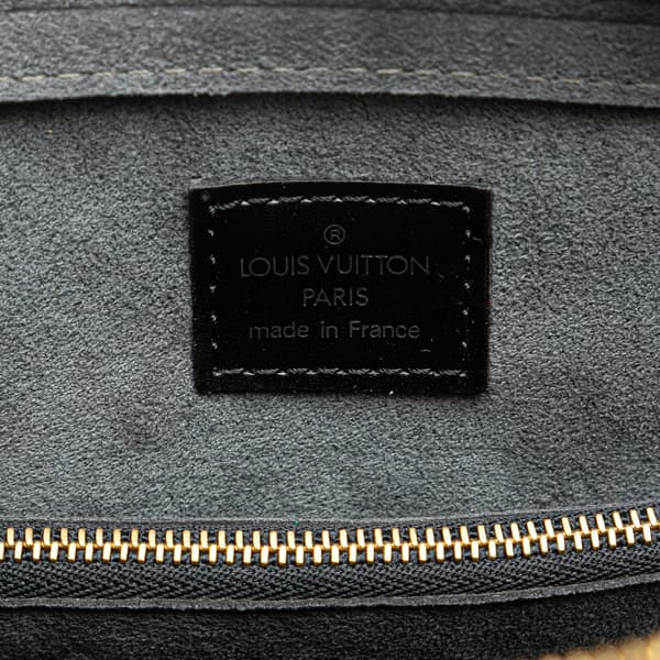 Pre-owned Louis Vuitton Epi Pont-Neuf PM Black