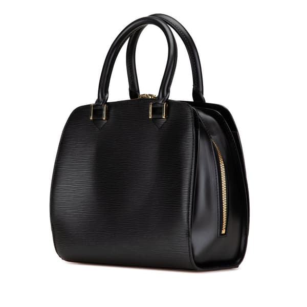Pre-owned Louis Vuitton Epi Pont-Neuf PM Black