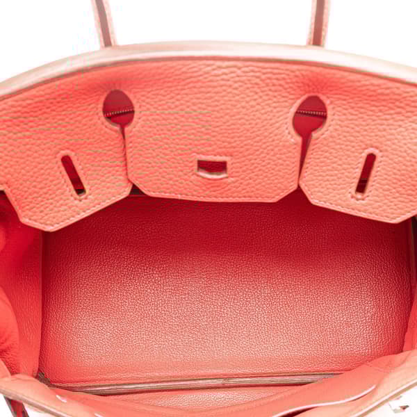Pre-owned Hermès Clemence Birkin Retourne 30 Pink