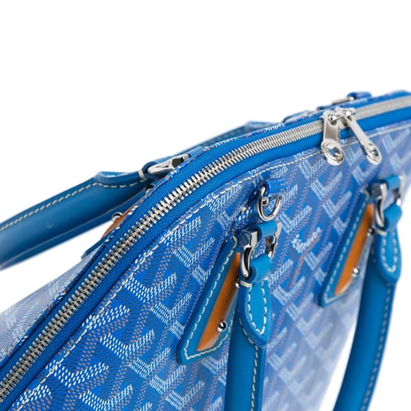 Pre-owned Goyard Goyardine Vendome PM Blue