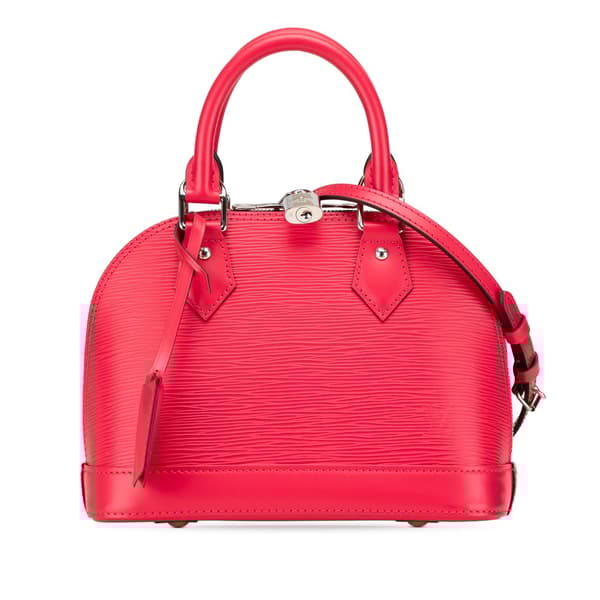 Pre-owned Louis Vuitton Epi Alma BB Red