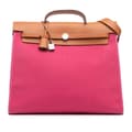 Pikkukuva 1 / 10: Pre-owned Hermès Toile Herbag Zip 39 Pink