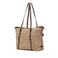 Pikkukuva 2 / 8: Pre-owned Prada Canvas Canapa Logo Satchel Brown