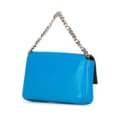 Miniatyrbild 2 av 7: Pre-owned Fendi Micro Leather Monster Baguette Satchel Blue