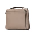 Miniatyrbillede 2 af 10: Pre-owned Fendi Sue Tilley Mini Calfskin Romano Selleria Banana Peekaboo Iconic Fit Satchel Brown