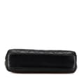 Miniatyrbild 3 av 10: Pre-owned Chanel Medium Lambskin Kelly Top Handle Bag Black