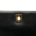 Miniatyrbild 10 av 10: Pre-owned Chanel Medium Lambskin Kelly Top Handle Bag Black