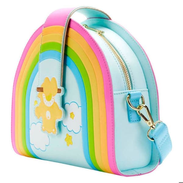 Sac bandoulière - Loungefly - Care Bears Rainbow Swing - Multicolor - Zippad - Flicka