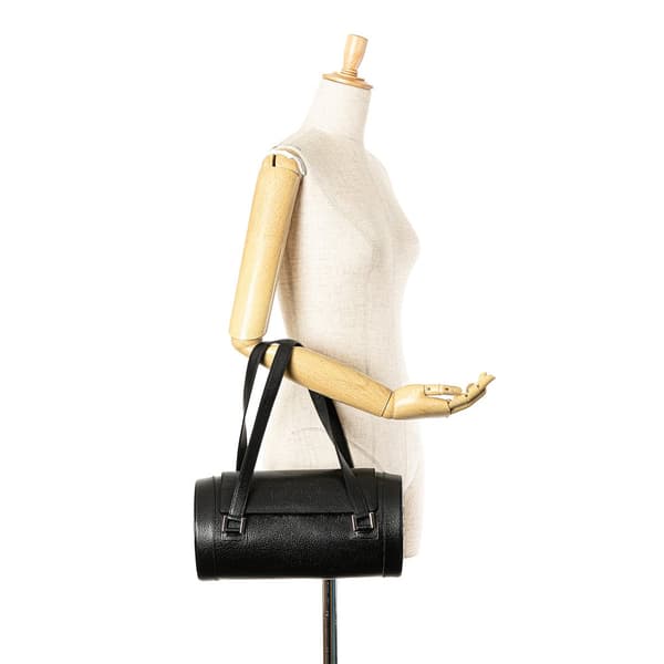 Pre-owned Bvlgari Leather B.zero1 Handbag Black