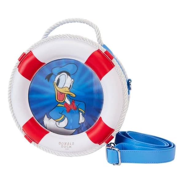 DISNEY BY LOUNGEFLY 90-årsjubileum DONALD DUCK axelväska