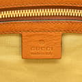 Miniatyrbilde 5 av 10: Pre-owned Gucci Large Canvas Web Satchel Brown