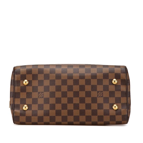 Pre-owned Louis Vuitton Damier Ebene Duomo Brown