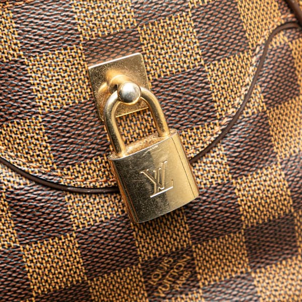 Pre-owned Louis Vuitton Damier Ebene Duomo Brown